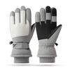 Outdoor Sports Gloves Winter Fleece Men and Women Thickened Windproof and Water-resistant Warm and Windproof Ski Gloves
