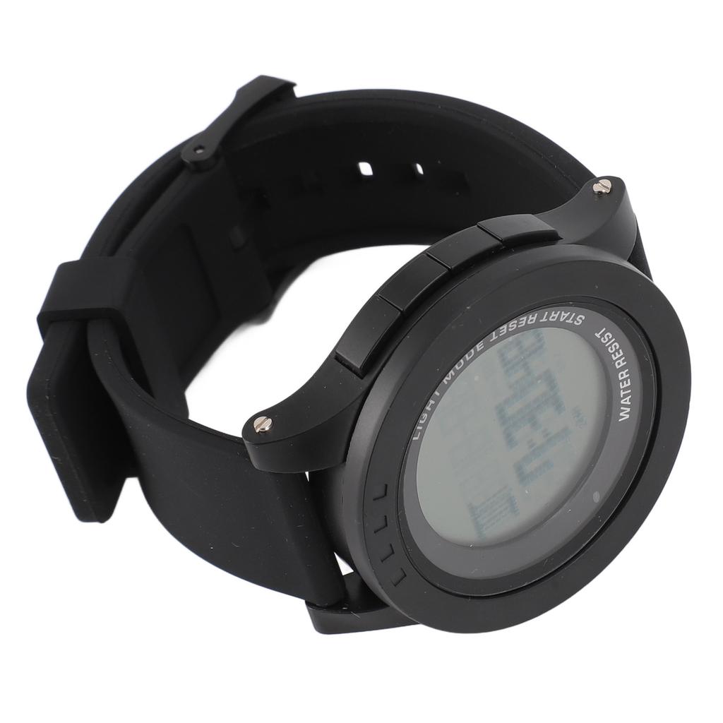 Digital Sports Watch 50M Waterproof 210mAh Battery Silicone Band Multifunction Luminous Digital Watch for Outdoor