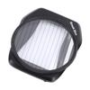 Drone Effect Filter HD Coated Snap On Portable Aluminum Frame Optical Glass Blue Streak Filter for AIR3S