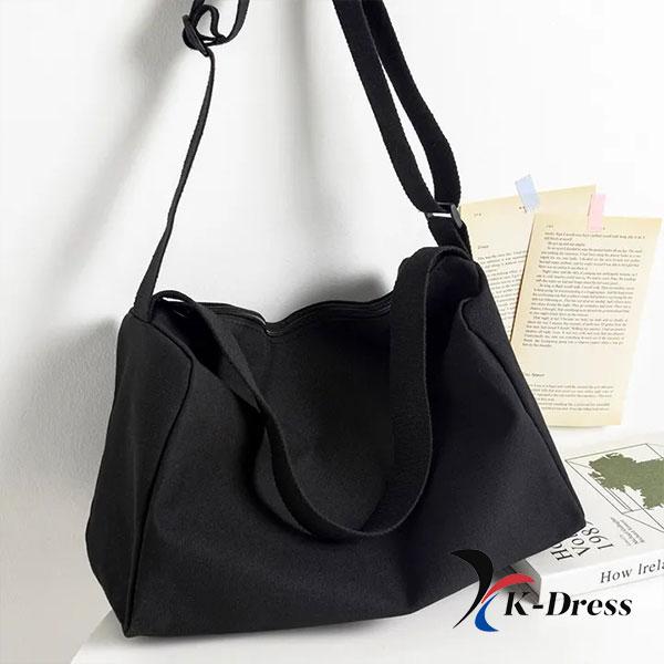 Daily Crossbody Canvas Eco Bag (2 Colors)