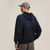 LI-NING Men's 2025 Fall Wade Series Color-Block Loose Hooded Sweatshirt Black AWDV255-1