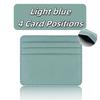 Business Anti-theft Brush PU Leather Card Slim ID and Bank Card Holder Wallet Protective Case Coin Card Holder Pouch