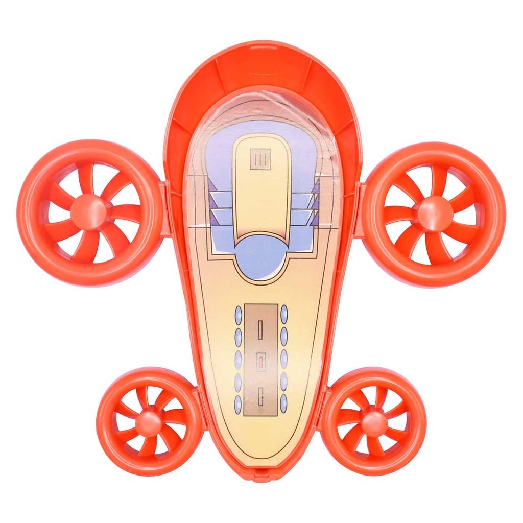 Just Toys Among Us Airship Playset Realistic Airship with Removable Top and 2 Exclusive Officially Licensed – 10-inch Minifigures,