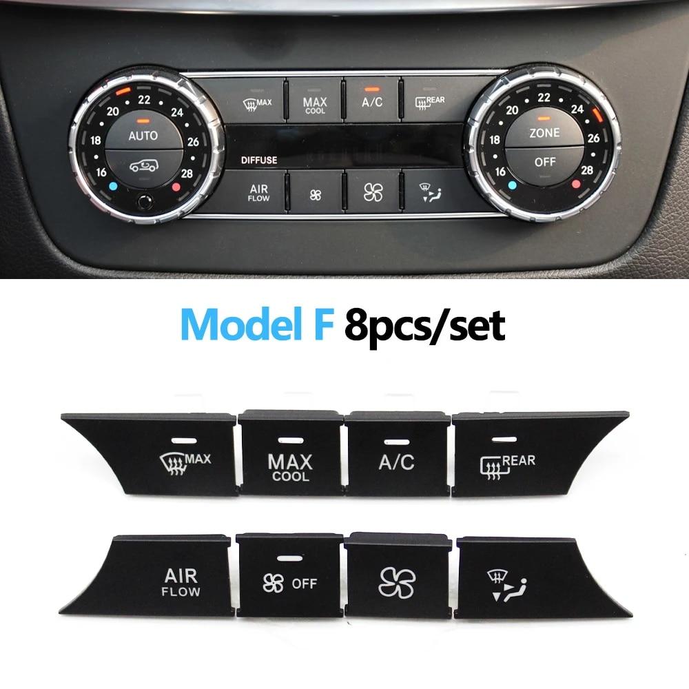 Car Console AC Heater Climate Control Switch Button For BENZ ML GL GLE GLS W166 X166 W292 ML350 ML550 GL350 GL450 GLE400 GLS450