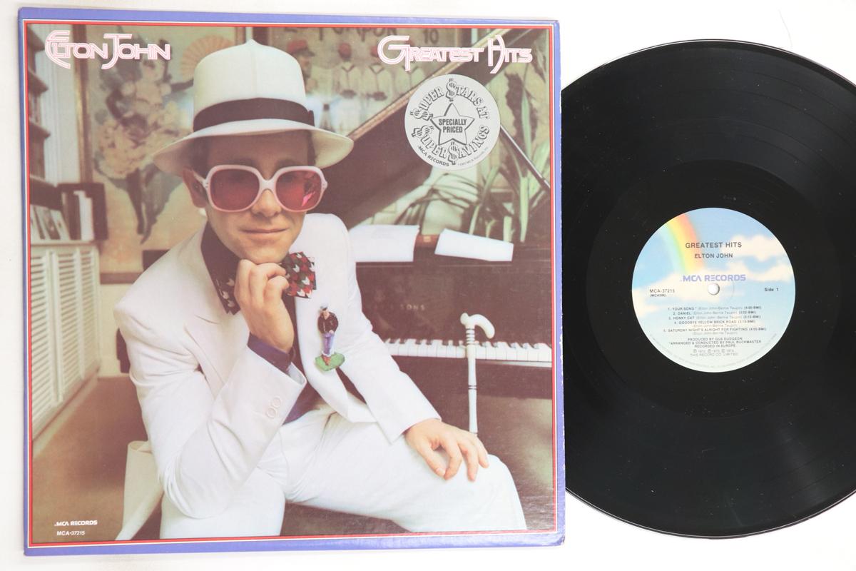 

LP Record ELTON JOHN - Greatest Hits MCA37215 MCA Records 1981 US Rock Used