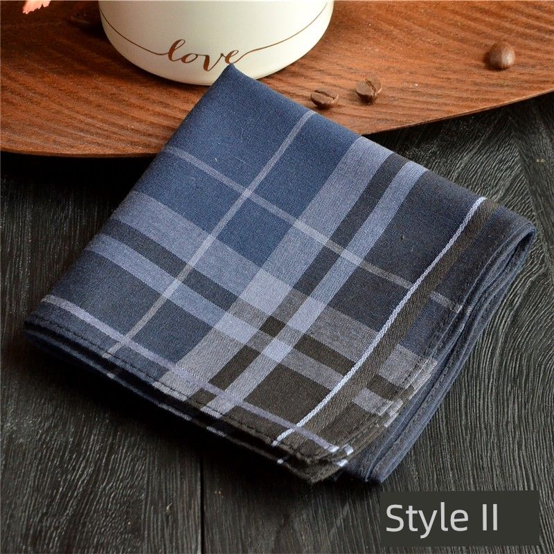 

Экспортировано в Японию Носовой платок Чистый хлопок Весь хлопок Мужской Клетчатый Пряжа Окрашенный Носовой платок Маленькое Квадратное Полотенце Мягкий Удобный Впитывающий пот Dark Blue