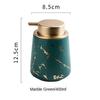 Marbled Ceramic Lotion Bottle Emulsion Bottles Hand Sanitizer Bottle Tray Soap Dispenser Shampoo Bottles Bathroom Products