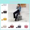 Popular Large Capacity Dog Tooth Bag For Commuting Fashionable And Trendy Shopping Tote With Classic Prints Yellow White)