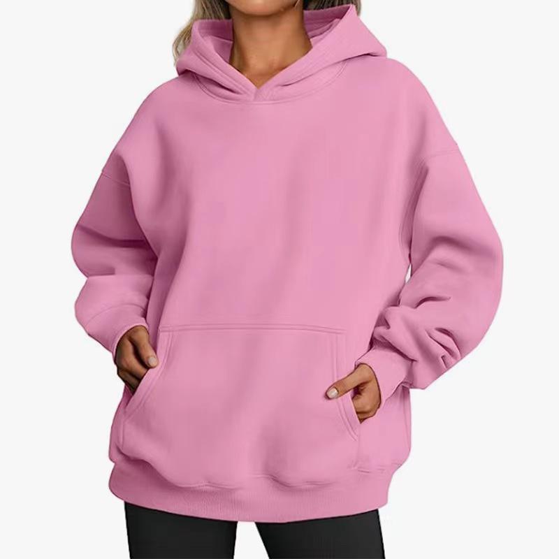 2024 Damen Freizeit Kapuzenpullover mit Taschen - Lockerer Pullover, Frühjahrsbestseller