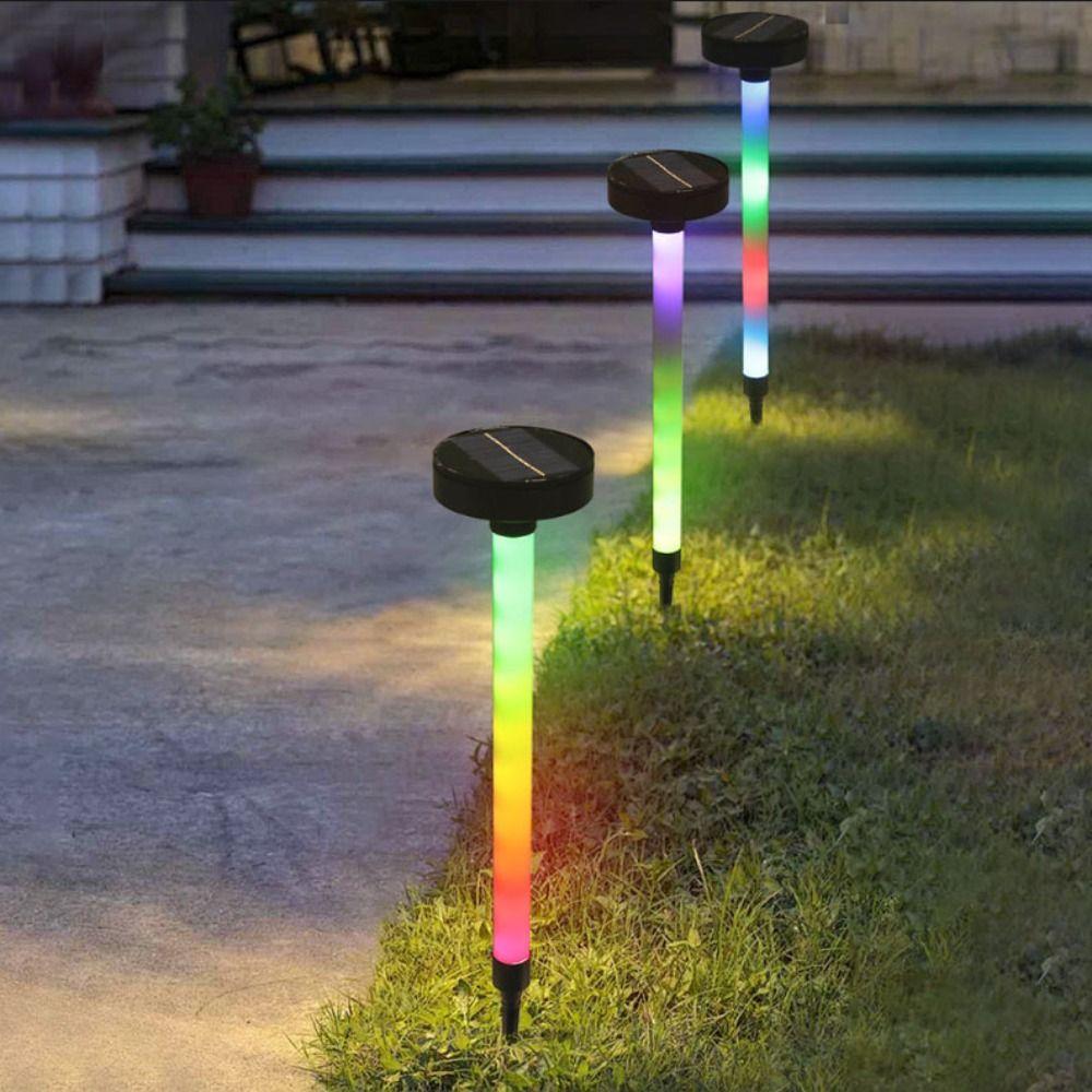 Waterproof Design RGB Color Changing Lights 10LED Lighting Outdoor Garden Lamp  Lawn Decoration