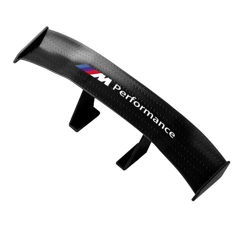 Car Rear Spoiler Mini Spoiler Wing Small Tail Emblem Sticker Decoration For BMW M E34 E36 E60 E90 E46 E70 F10 F20 F30 X5 X6 X1 M3 M5 M6 E71 F01 F02