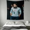 Carlos Sainz Wall Tapestry Aesthetic Wall Hanging Printed Fabric Blanket Decorative Tapestries for Bedroom Living Room Home Decor
