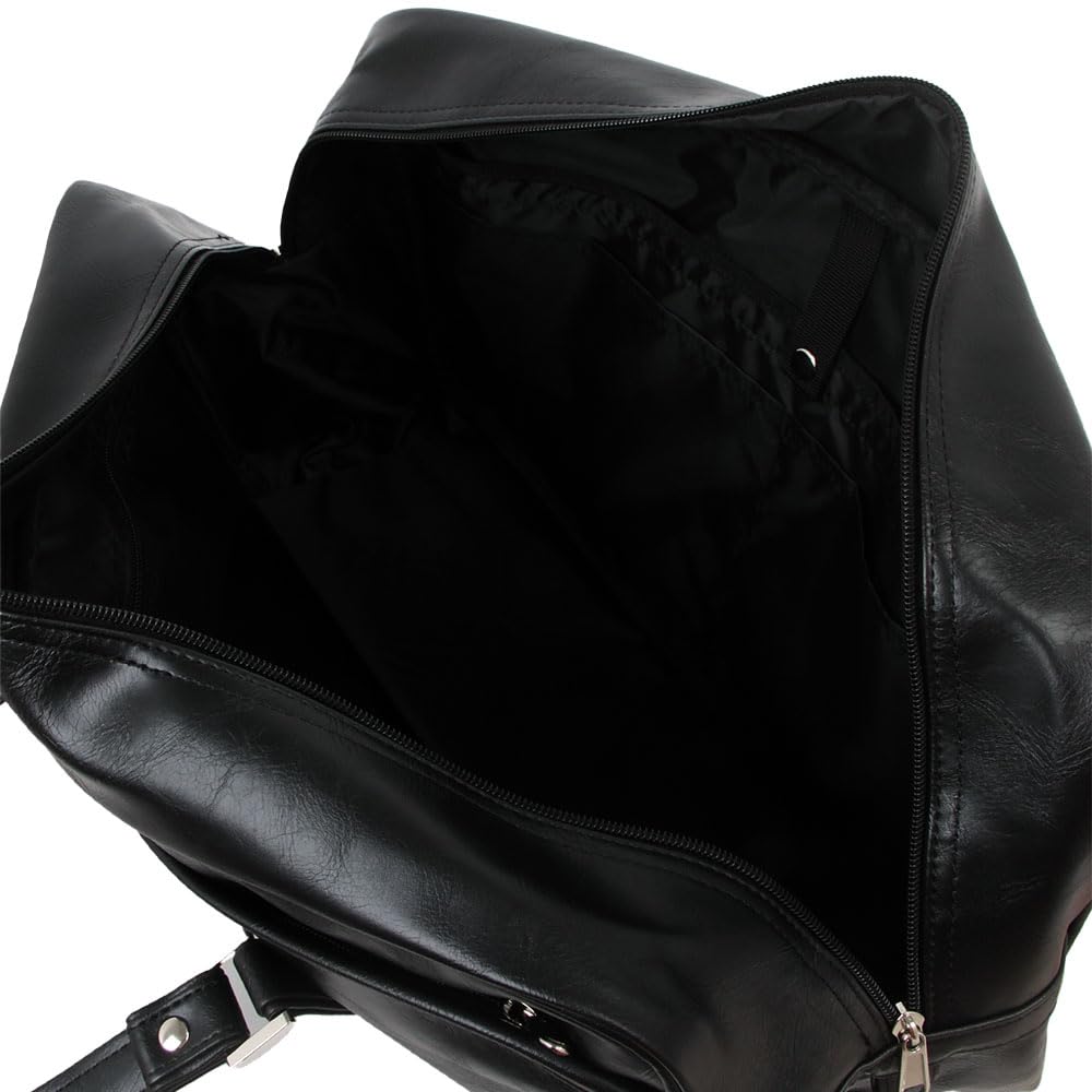 Outdoor Products Leather-Look School Bag with Charm ODA050