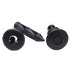 100Pcs 6mm Car Fastener Clips Black Plastic Fairing Rivet Accessories Durable Bumper Rivets for Honda/Suzukii/Kawasakii