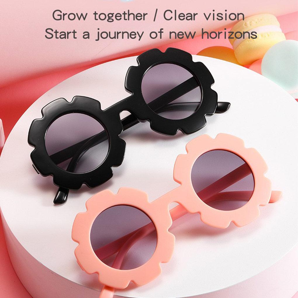 Sun Protection Eyewear Personalized Matching Party Spectacles Round Birthday Decorations Kids Sunglasses Beach Holiday