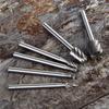 1-5Set Carbide Burr Set Wood Carving Accessories DIY Rotary Burr Set with 1/8 Shank for Woodworking Engraving Drilling for Cut