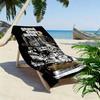 Urban Chaos Crime beach towel beach Outdoor camping swim Absorbent bath towel Outdoor pool towel Outdoor picnic beach mat beach printing Comfort