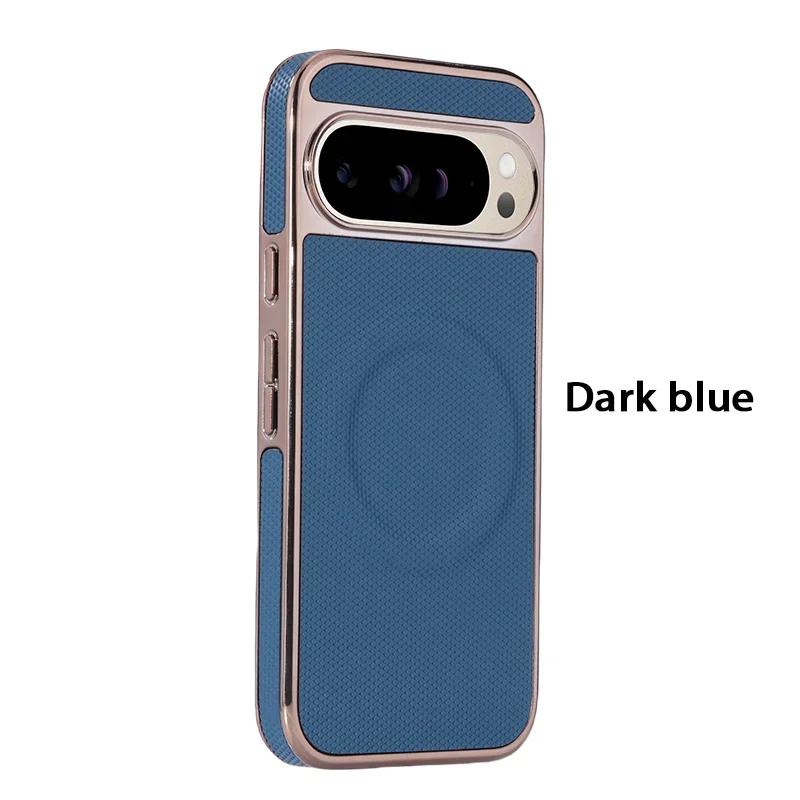 Nouvelle Housse de Protection Métallique Antichoc Magnétique Magsafe sans Fil pour Google Pixel 9 8 Pro XL 9A