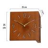 Modern Nordic Dual-Faced Silent Wall Clock for Living Room Decor