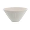 EAST Table RINKA 18cm Trapezoidal Rice Made In Microwave and Dishwasher Bowl, Lightweight, Ivory, Japan, Safe, 86-008-03