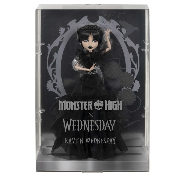 Monster High-Mercredi Addams en Tenue de Bal-Poup?E - Monster High - HXJ03