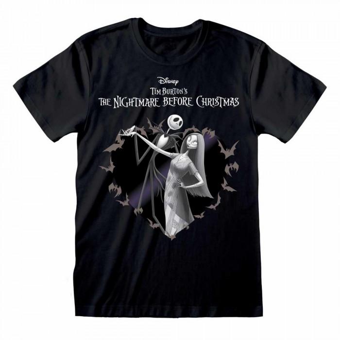 Nightmare Before Christmas Unisex Adult Bat Heart T-Shirt