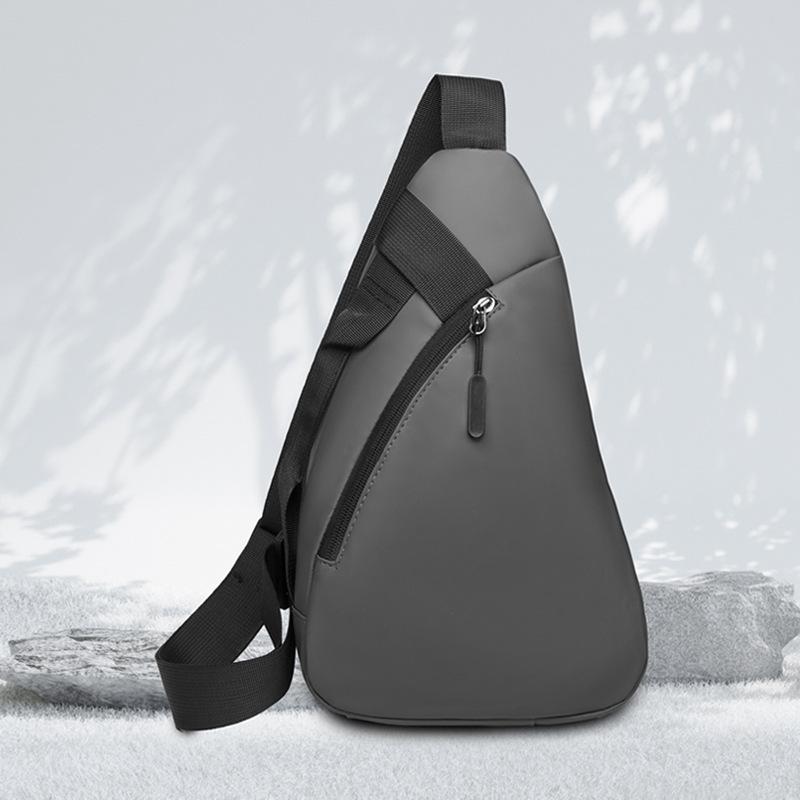 

1pcs Men s Chest Sling Bag Outdoor Travel Casual Sports Crossbody Bag Daily Commute Storage Bag for Essentials Organization сірий колір