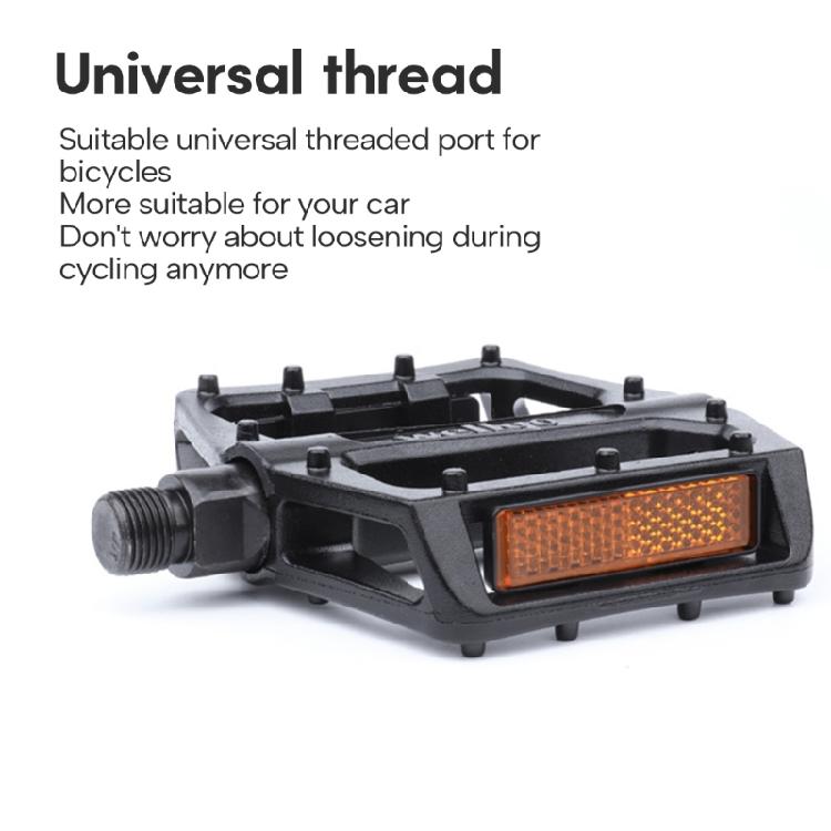 Mountain Road Bike Pedals Alloy Lightweight Bike Pedals Non-Slip Bicycles Pedals