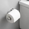Adhesive Toilet Paper Roll Holder 304 Stainless Steel Wall Mounted Tissue Towel Bath Ball Holder Rack for Kitchen Bathroom