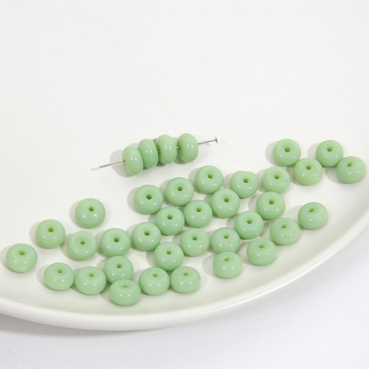 

20 шт. хрустальные стеклянные бусины для серьги, браслета, ожерелья, браслета «сделай сам», ювелирные изделия, изготовление бусин 8x5mm