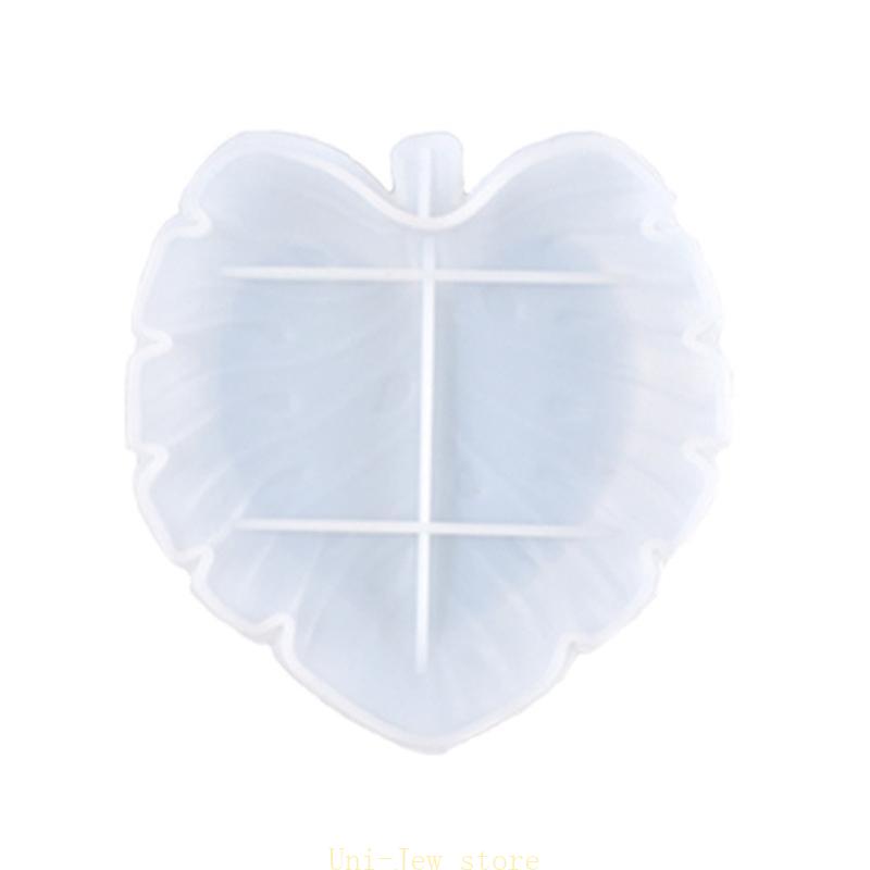 Tray Resin Mold Serving Board Mold Leaf Shaped Fruit Tray DIY Plate Mold