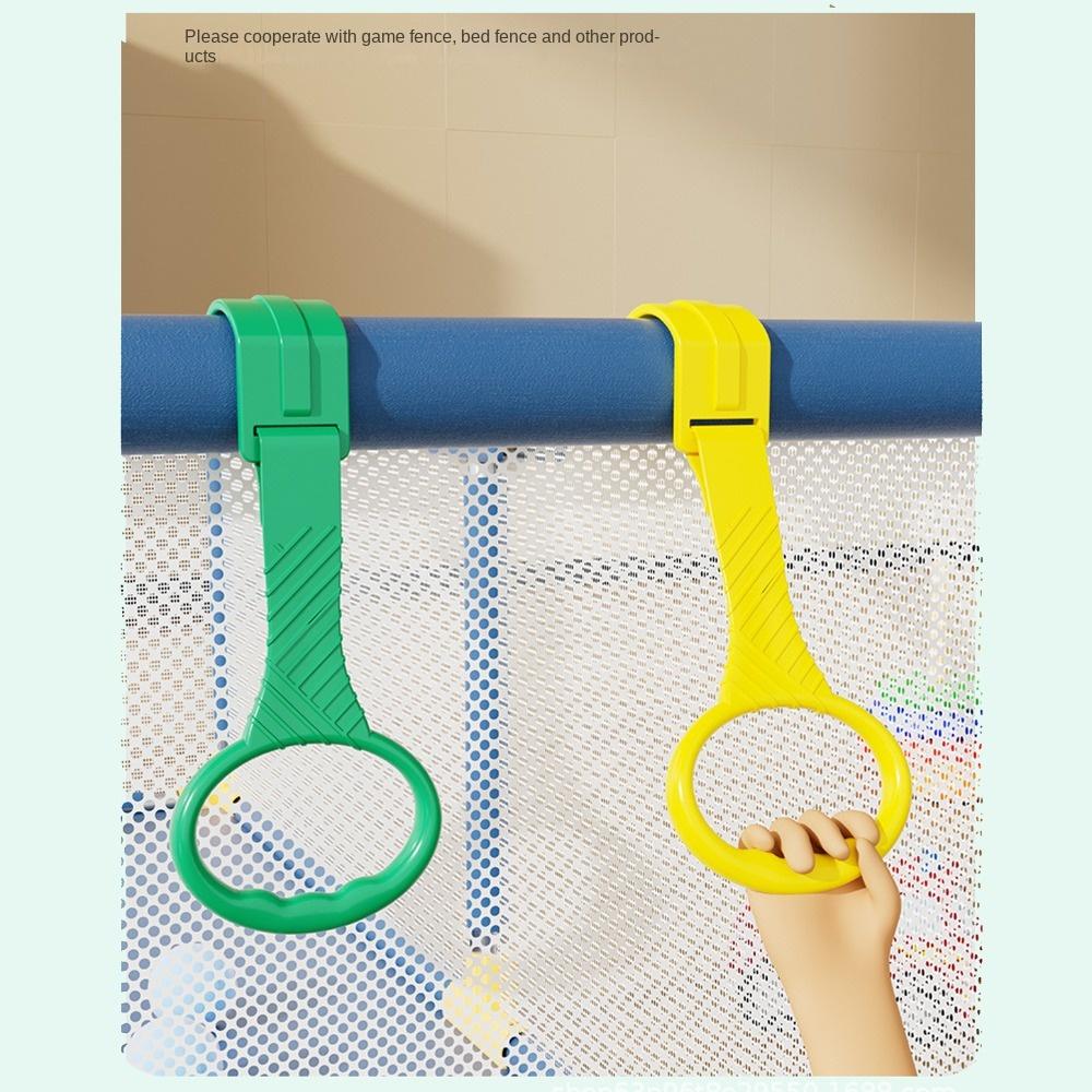 Learning Standing Baby Crib Pull Up Rings Nursery Rings Baby Hand Pull Ring Toddler Activity