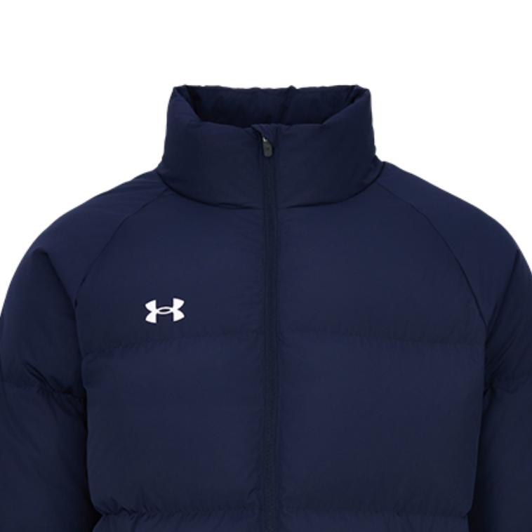 Under Armour Stand Collar Sports Zipper Warm Windproof Waterproof Down Jacket Men Jackets 25600801-409
