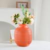 Plastic Flower Vase Indoor Outdoor Modern Real Dried Flower Holder Floral Arrangement
