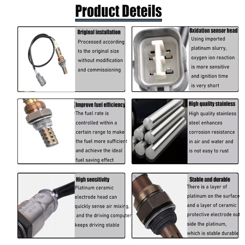 36531-P2E-G01 Neuer vorderer Lambdasensor O2 Sauerstoffsensor für Honda HR-V 1.6 1999-2005 ACCORD 2.0 2.2 CIVIC 1.5 1.6 PARTNER DOX-1409