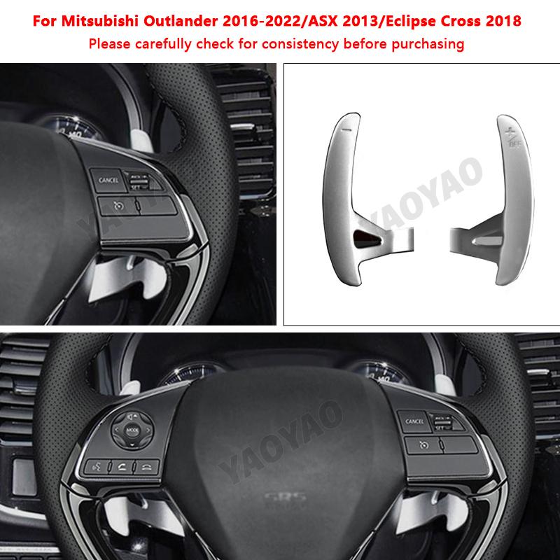 ABS Paddle Shift For Mitsubishi Lancer Inspira/ Evo X 10/ Outlander/ ASX/ Triton 2016-2022 Steering Wheel Paddle Extension Parts