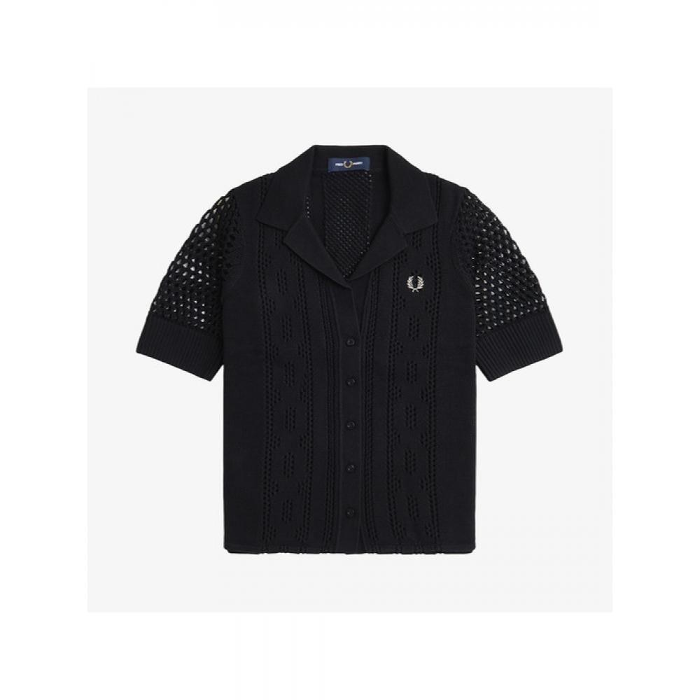

FRED PERRY Рубашка открытой вязки на пуговицах Fred Perry 102 AFPF2417115 102