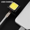 USB Rechargeable Bike Light Set, White Front & Red Rear LED Bicycle Lights, Portable Safety Flashlight for Cycling