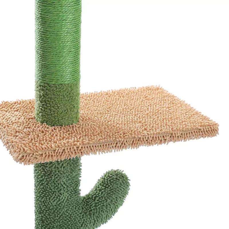 Eryan All-in-One Cactus Cat Tree with Condo and Scratcher