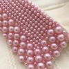 Elegant Pearls Beaded Bib Faux Collar Half Shirt for Women Lapel False Collar Detachable Collar Neckline Choker Necklace