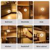 USB Rechargeable LED Night Light with Touch Switch for Living Room Bedroom Decor Kitchen Cabinet Wardrobe Lamp 3 Colors Dimmable