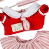 20cm Cute Doll Dress Costumes Flexibility DIY Toy Photo Props for Kids Fashion Imagination Soft