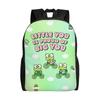 K-KeroKeroKeroppies Backpack for Women Men Waterproof College School Cute Frog Bag Print Bookbags