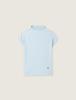 ROEM Mock Neck Short Sleeve T-Shirt Rmhwg25Nt2