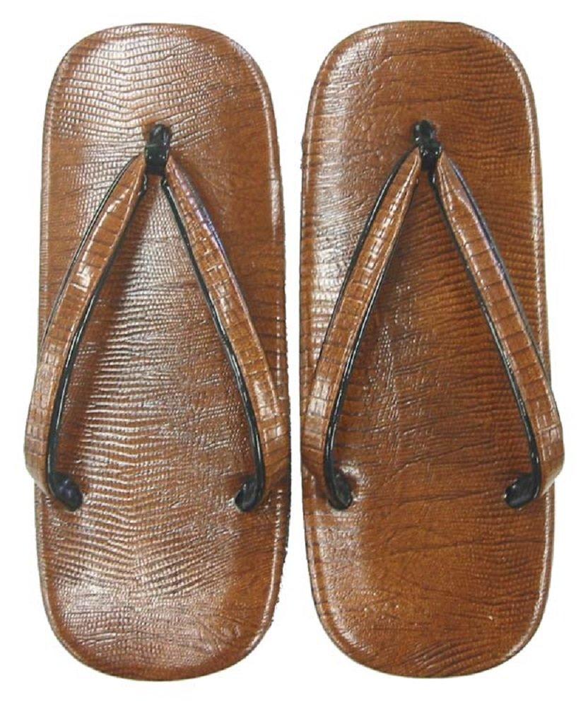 

Подошва из натуральной кожи коровы Setta Iguana, сделанная в Японии вручную мастерами или [Shibaso Shoten] (LL (26.5см больше)) коричневый