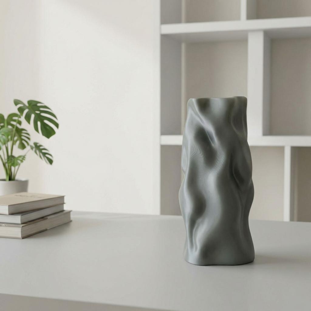 3D Printed Flowing Sense Art Vase