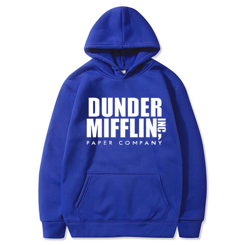 The Office Dunder Mufflin INC Hoodie Dwight Schrute Sweatshirt Women Hoodies Casual Pullover Hooded Sweater