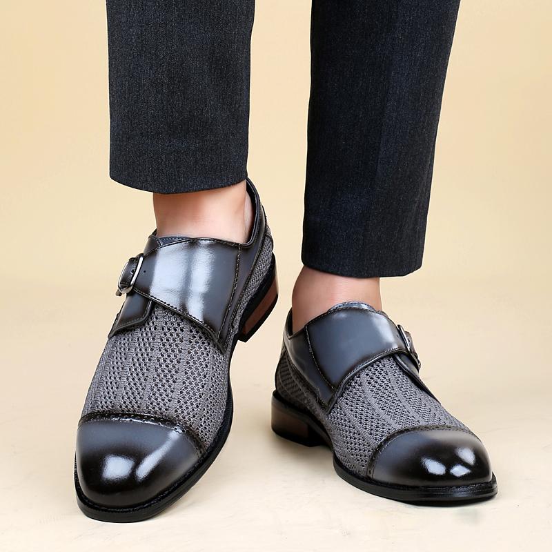 Fashion Luxury Men's Shoes Elegant Gentleman  Design Style Daily Formal Dress Party Outdoor Casual Fashion Shoes Breathable