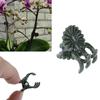 50Pcs Plant Fix Clips Orchid Stem Vine Support Flowers Tied Branch Clamping