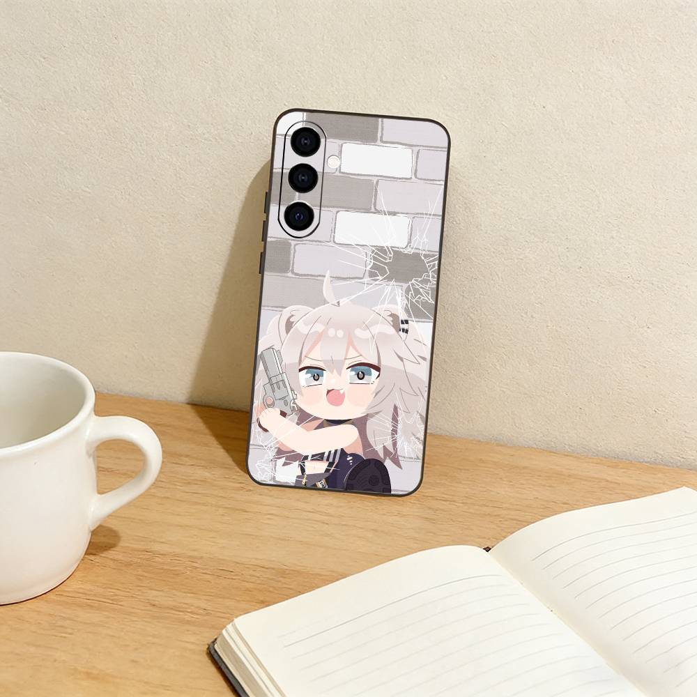 S-Shishiro Botan Phone Case For Samsung Galaxy A73,A72,A71,A70,A53,A52,A51,Others Soft Black Cover